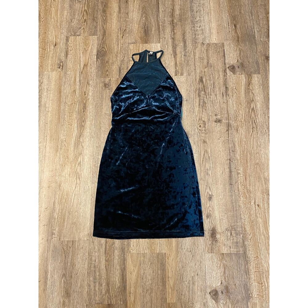 Free People Womens Velvet Bodycon Dress Size XS